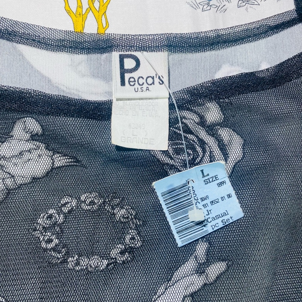 Ángel And Roses Mesh Tank Top - Picture 4 of 4
